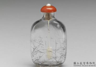 图片[2]-Hair-crystal snuff bottle, 19th century, Qing dynasty-China Archive